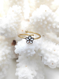 adjustable flower ring