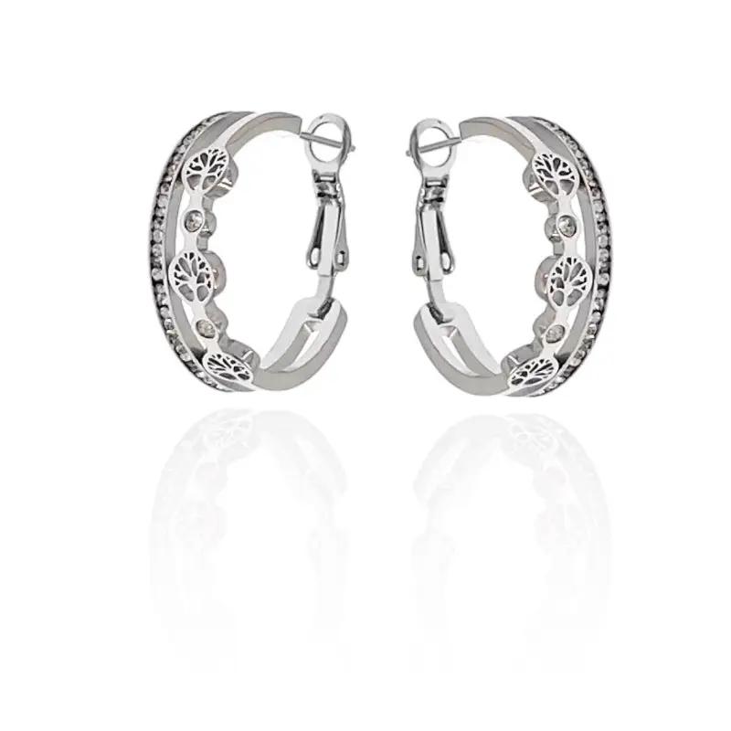 hoop earrings