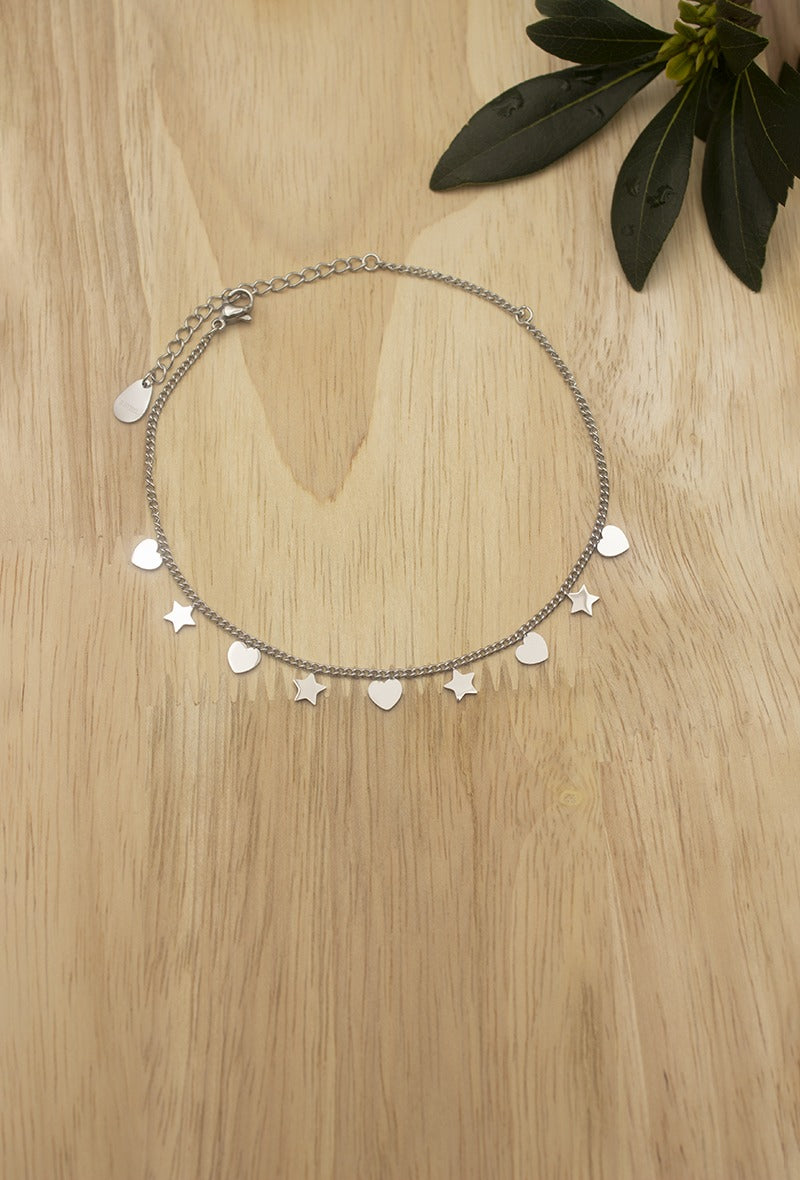 red tree bracelet, gold plating