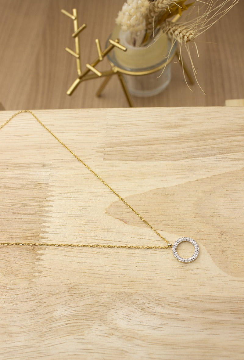 Minimalist Circle Necklace