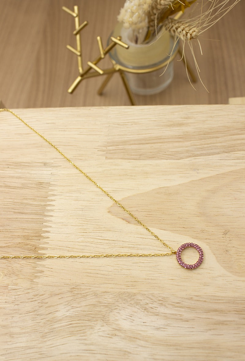 Minimalist Circle Necklace