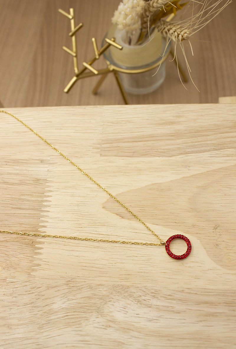 Minimalist Circle Necklace