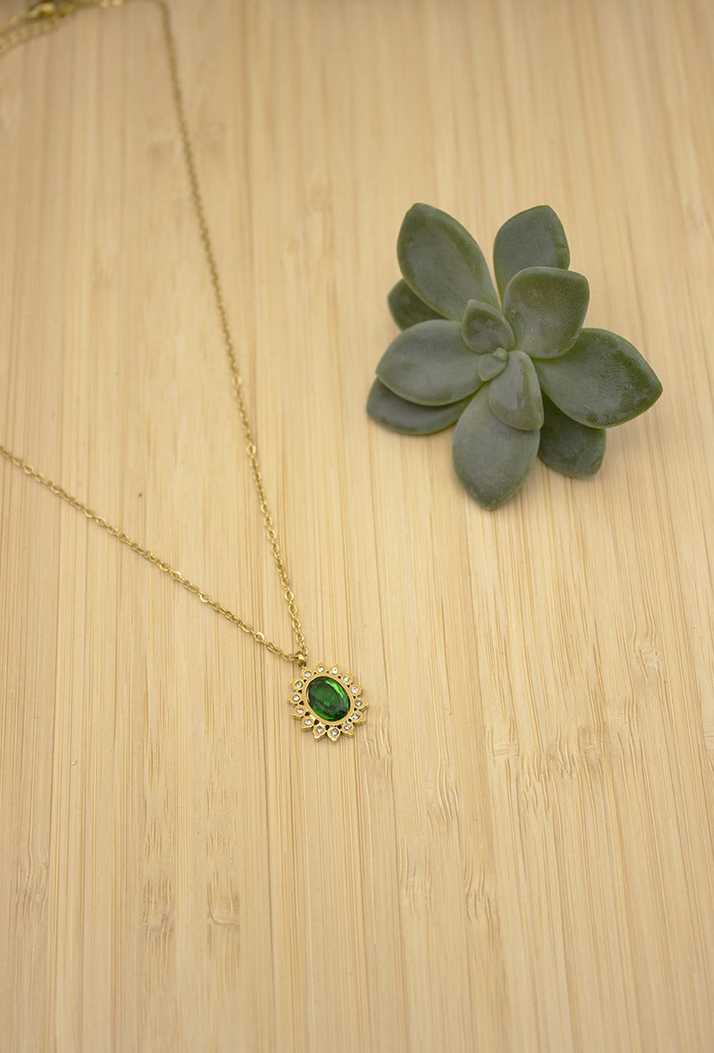Flower Pendant Necklace