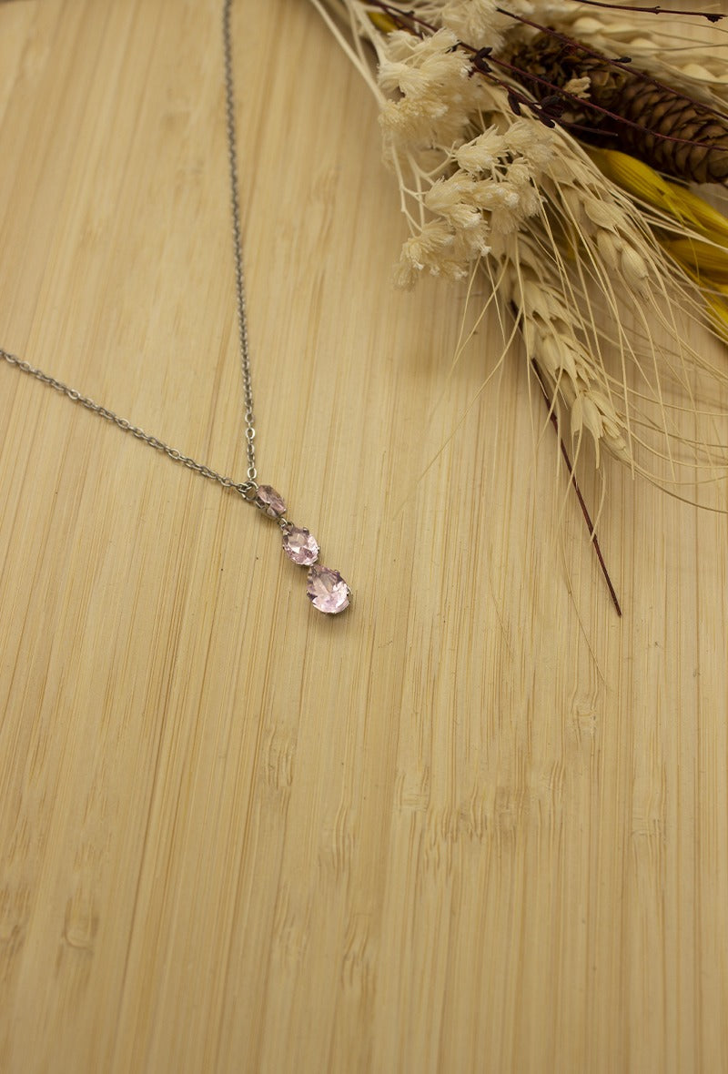 Opal 3 custom color pendant necklace